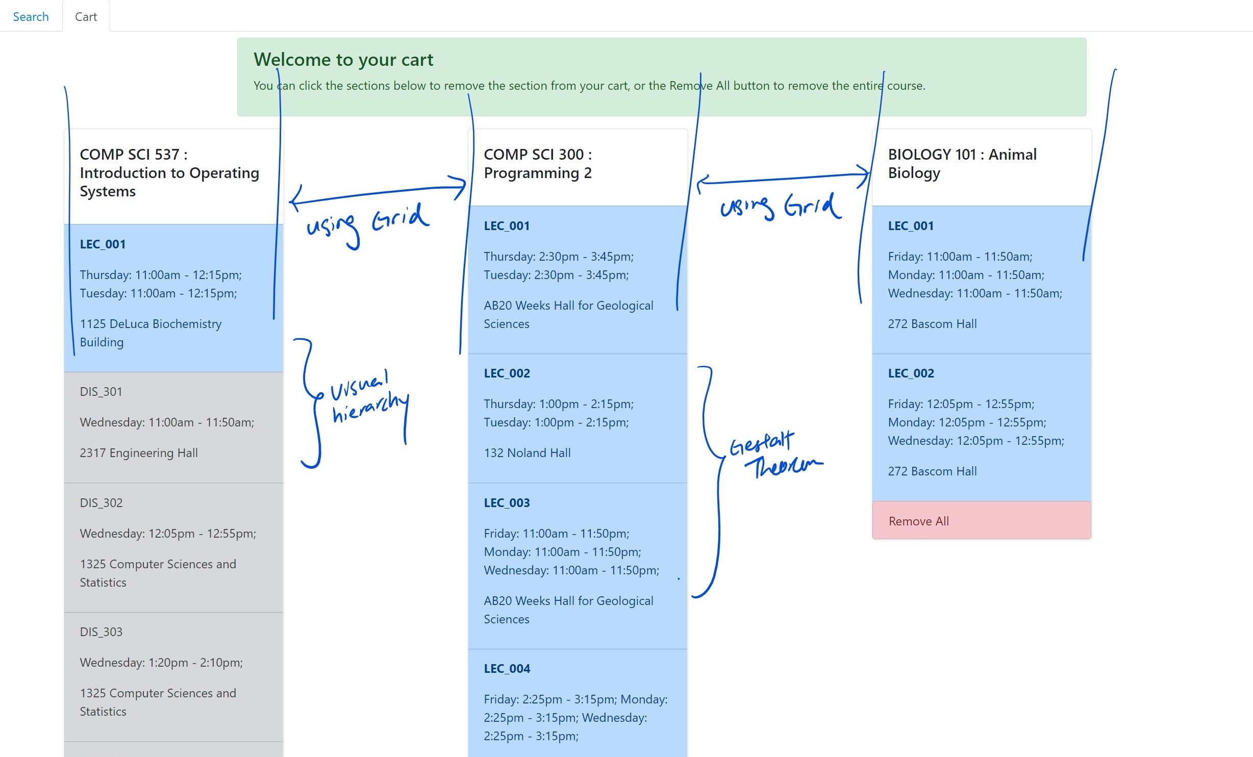 Further analysis of preliminary design layout